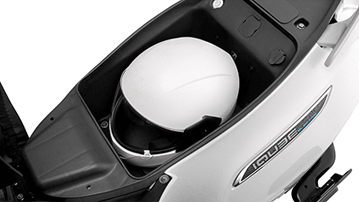 Tvs Iqube Storage Tvs Iqube Storage images