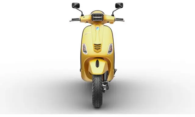 Piaggio Vespa Sxl 150 Sports Matte Yellow Front Look