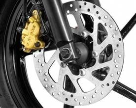 Front Disc Brake To Provide Strong Stopping Power Front Disc Brake To Provide Strong Stopping Power