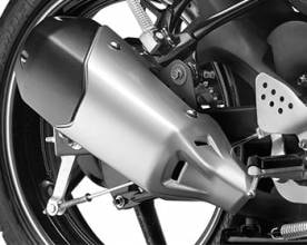 Midship Muffler To Give A Sense Of Volume To The Machine Midship Muffler To Give A Sense Of Volume To The Machine