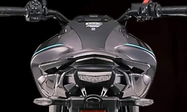 FZ S FI Hybrid Rear View FZ S FI Hybrid Rear View