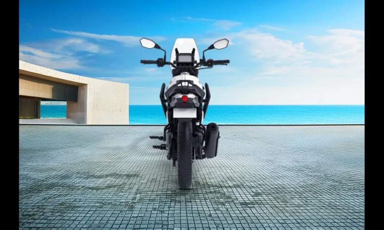 Yezdi Adventure Back Side Yezdi Adventure Back Side