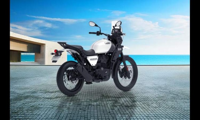 Yezdi Adventure Back View Yezdi Adventure Back View