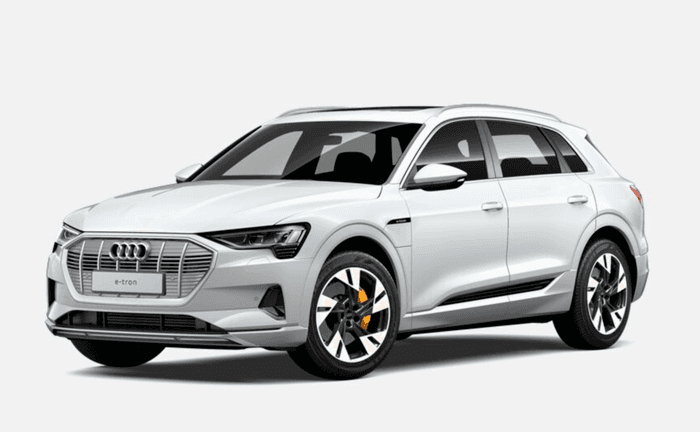 Audi e-Tron Glacier White