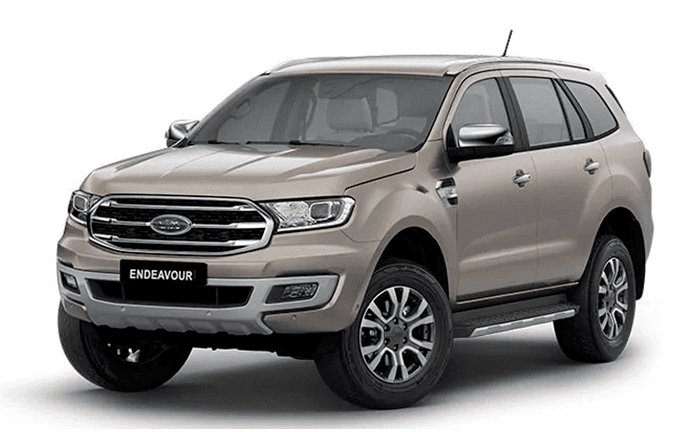 Ford Endeavour Diffused Silver