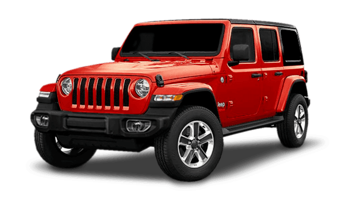 Jeep Wrangler Unlimited Firecracker Red