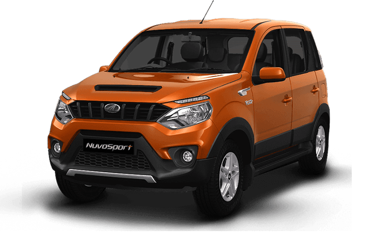 Mahindra NuvoSport Rust Orange