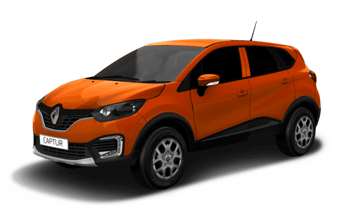 Renault Captur Cayenne Orange