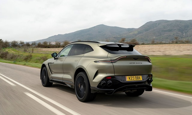 Astron Martin Dbx Rearview Astron Martin Dbx Rearview