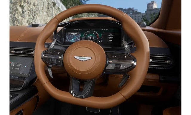 Aston Martin V12 Vanquish Steering Wheel Aston Martin V12 Vanquish Steering Wheel