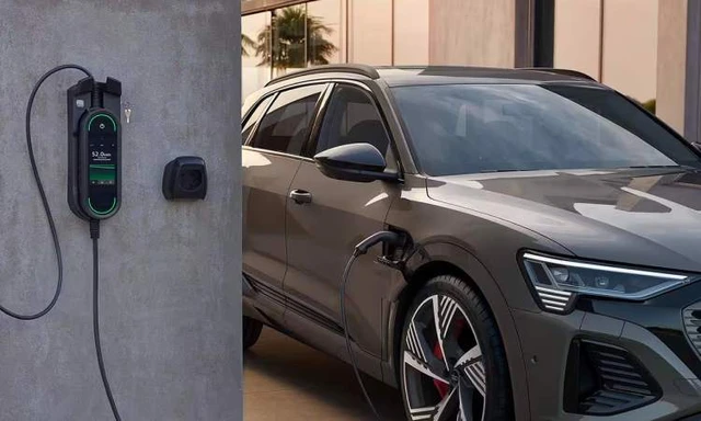 Audi Q8 E Tron Charging Point Audi Q8 E Tron Charging Point