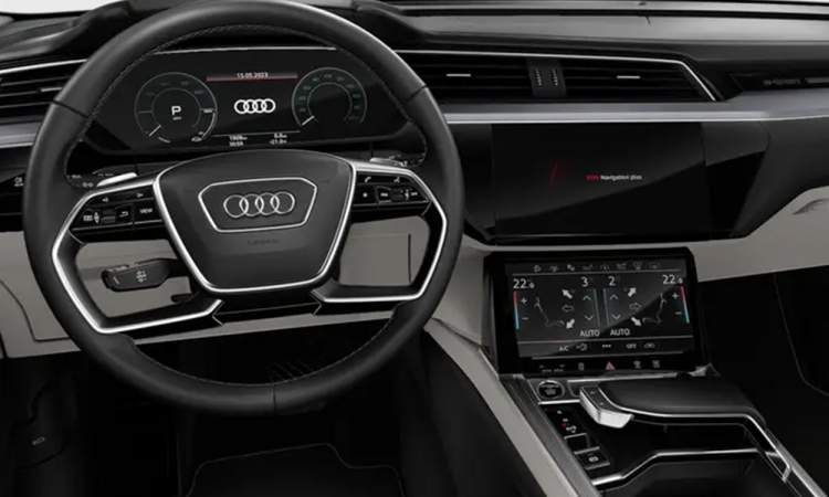 Audi q8 e Tron dashboard Audi q8 e Tron dashboard images