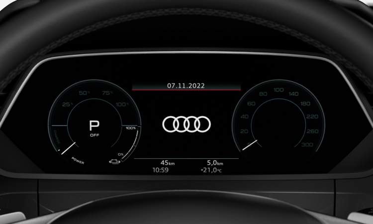 Audi q8 e Tron digital display Audi q8 e Tron digital display images