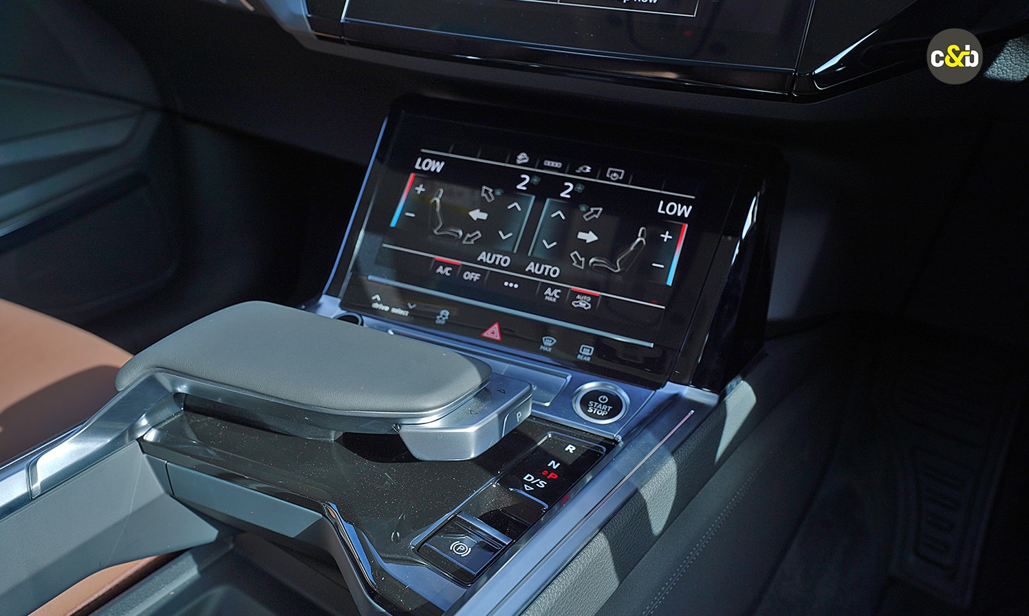 Audi Q8 Etron Console Audi Q8 Etron Console images
