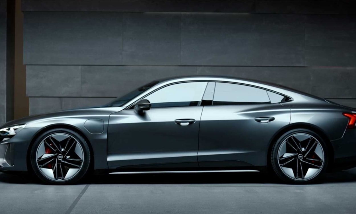 Audi Rs E Tron Gt Sideview Audi Rs E Tron Gt Sideview