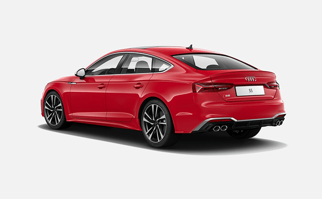 Audi S5 Rear Side View Audi S5 Rear Side View