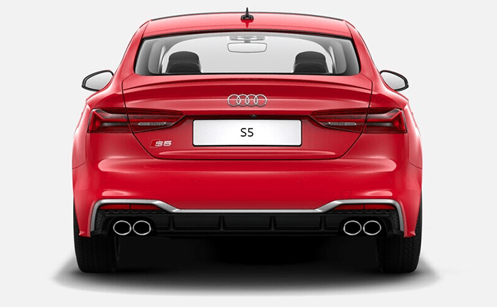 Audi S5 Rear View Audi S5 Rear View