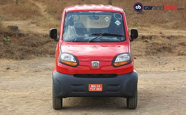 Bajaj Qute Frontview Bajaj Qute Frontview