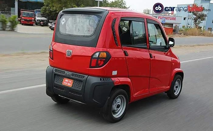 Bajaj Qute Sideview Bajaj Qute Sideview