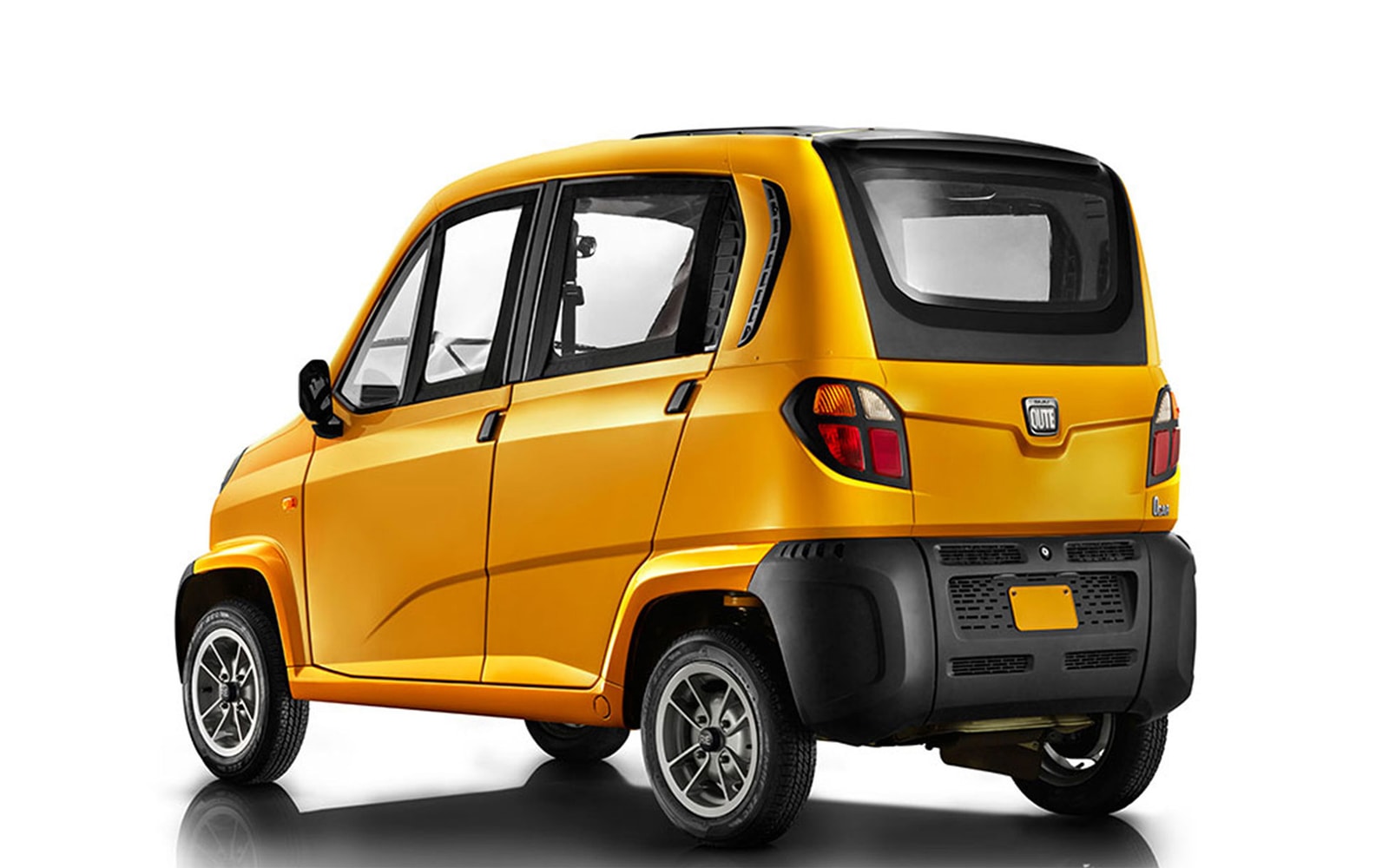 Bajaj Yellow Rear Look Bajaj Yellow Rear Look