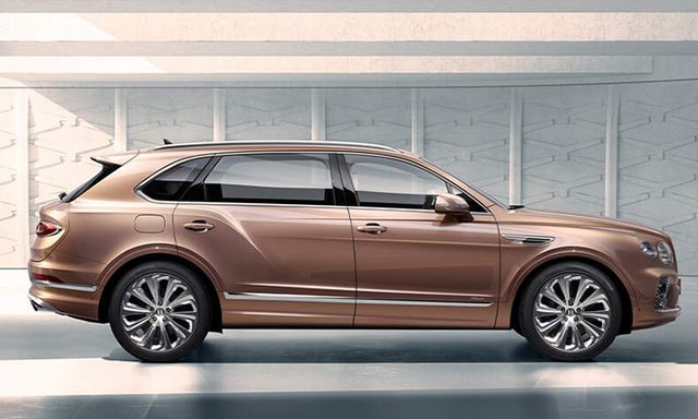 Bentley Bentayga Sideview Bentley Bentayga Sideview