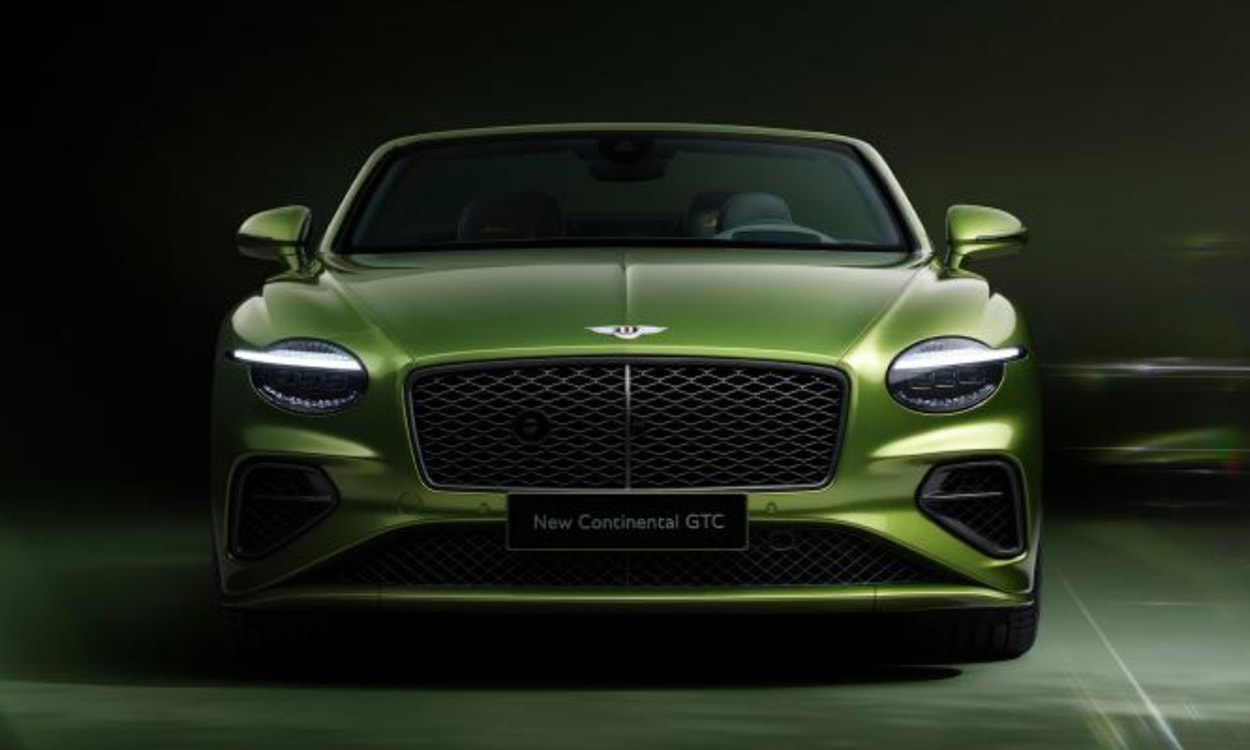 Bentley Continental Frontview Bentley Continental Frontview