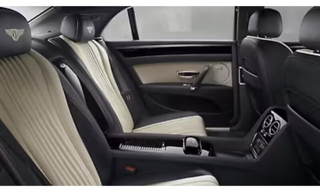 Bentley Continental Flying Rear Seat Space Bentley Continental Flying Rear Seat Space