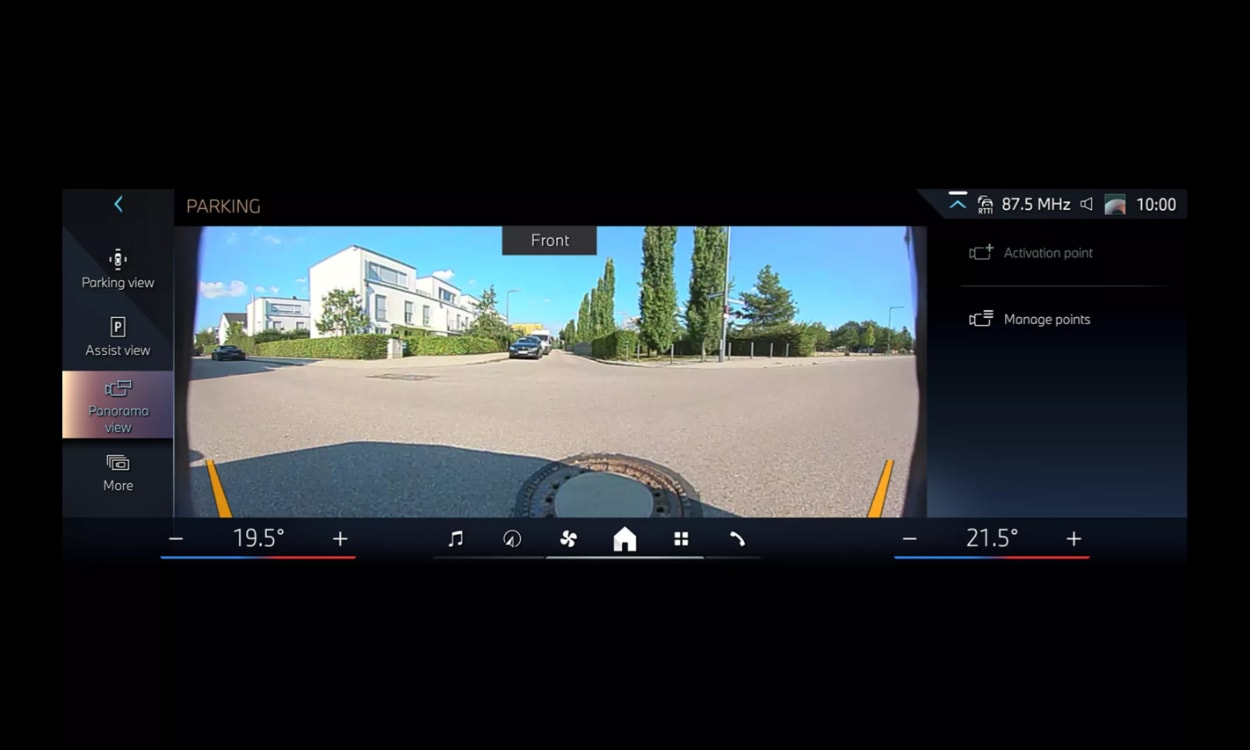 Bmw 5 series parking assist Bmw 5 series parking assist images