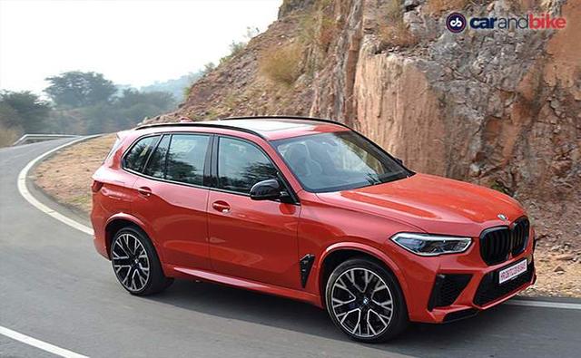 Bmw X5 M Highway Sideview