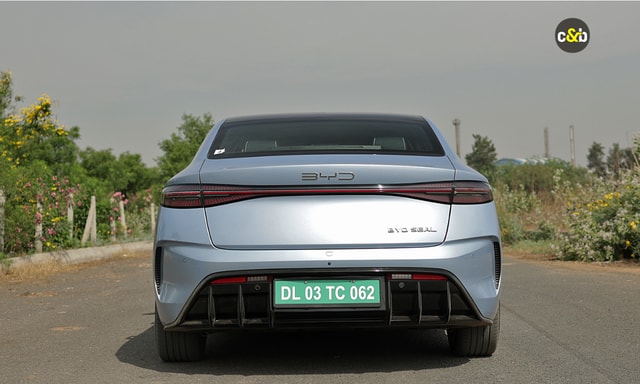 Byd Seal Rear View Byd Seal Rear View