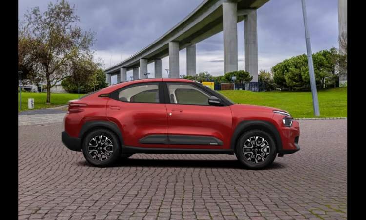 Citroen Basalt Side View Right Citroen Basalt Side View Right