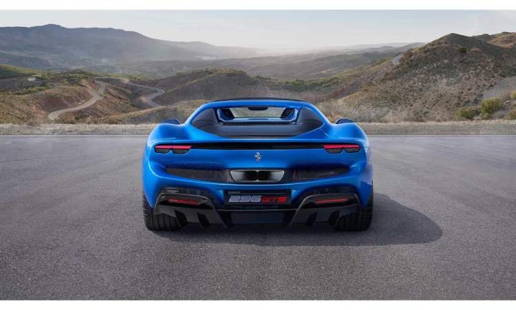 Ferrari 296 Gts Rearlook Ferrari 296 Gts Rearlook