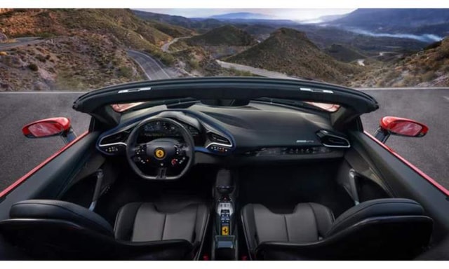 Ferrari 296 Gts Dashboard Ferrari 296 Gts Dashboard