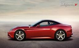 Ferrari California T Side Look With Roof