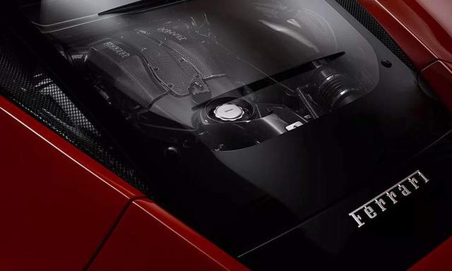 Ferrari F8 Tributo Engine View