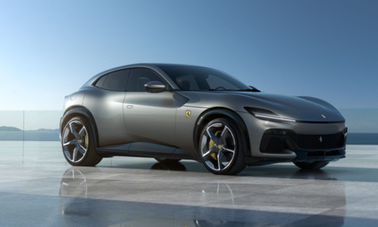 Ferrari purosangue suv rightview Ferrari purosangue suv rightview images