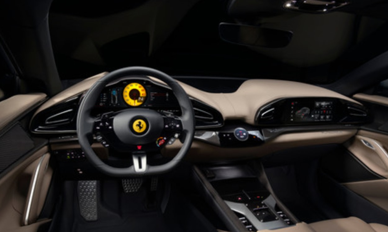 Ferrari purosangue suv dashboard Ferrari purosangue suv dashboard images
