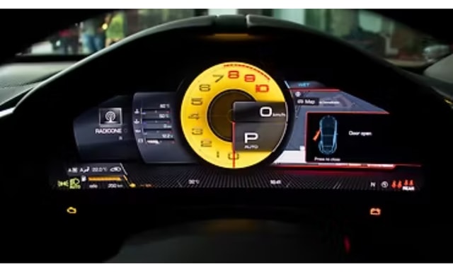 Roma Interior Instrument Cluster Roma Interior Instrument Cluster