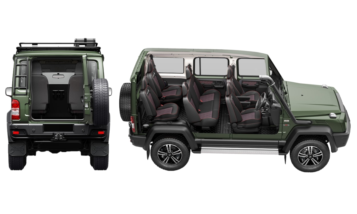 Force Gurkha Comfortable Spacious Seating Green Force Gurkha Comfortable Spacious Seating Green images