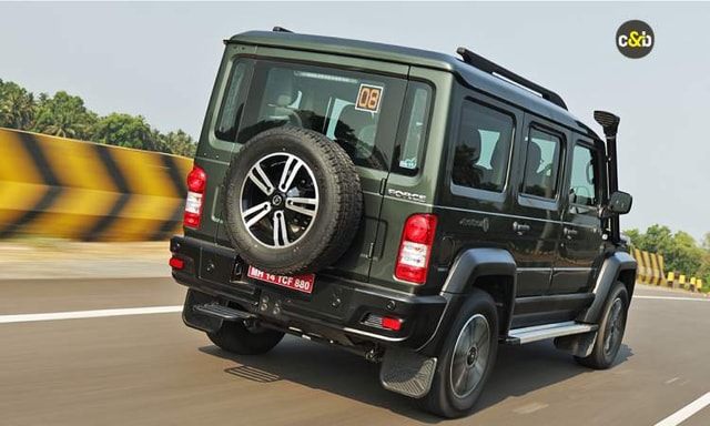 Force Gurkha Rear Look Force Gurkha Rear Look