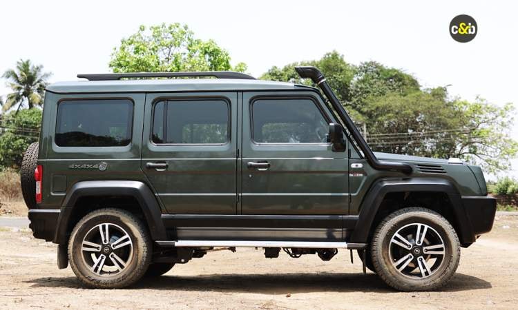 Force Gurkha Sideview Force Gurkha Sideview