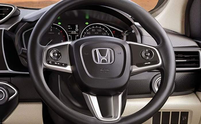Honda Amaze Multi Function Steering Wheel