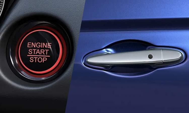 Honda City Engine Start Stop With Touch Sensor Based Smart Keyless Access