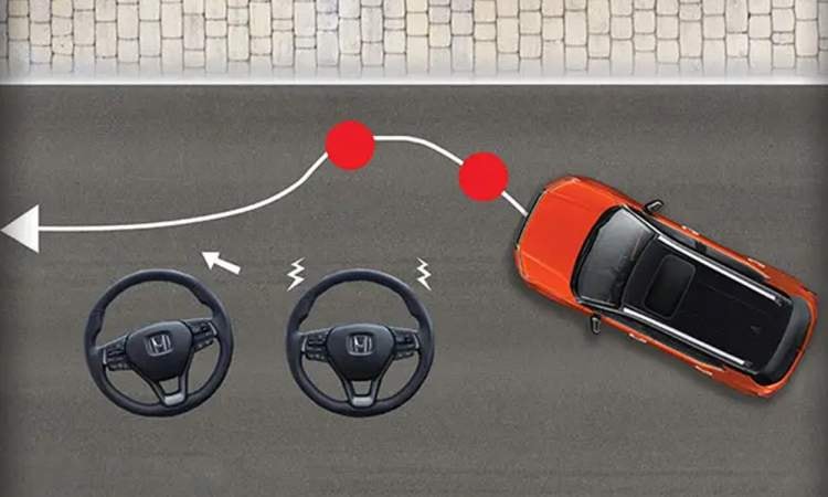 Honda Elevate Road Departure Mitigation System Honda Elevate Road Departure Mitigation System
