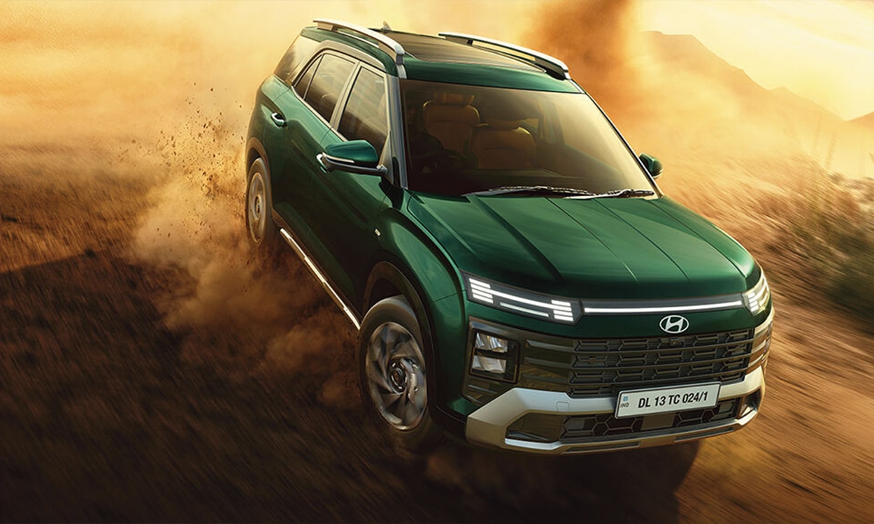 Hyundai alcazar topview Hyundai alcazar topview images