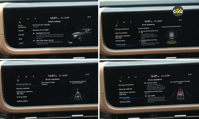 Hyundai Alcazar Display Hyundai Alcazar Display