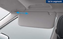 Hyundai Alcazar Front Row Sliding Sunvisor
