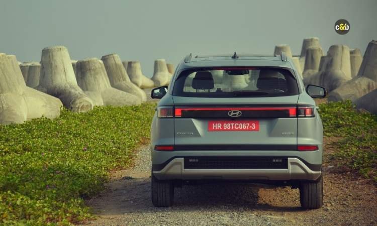 Hyundai Creta Electric Image Rear View Hyundai Creta Electric Image Rear View