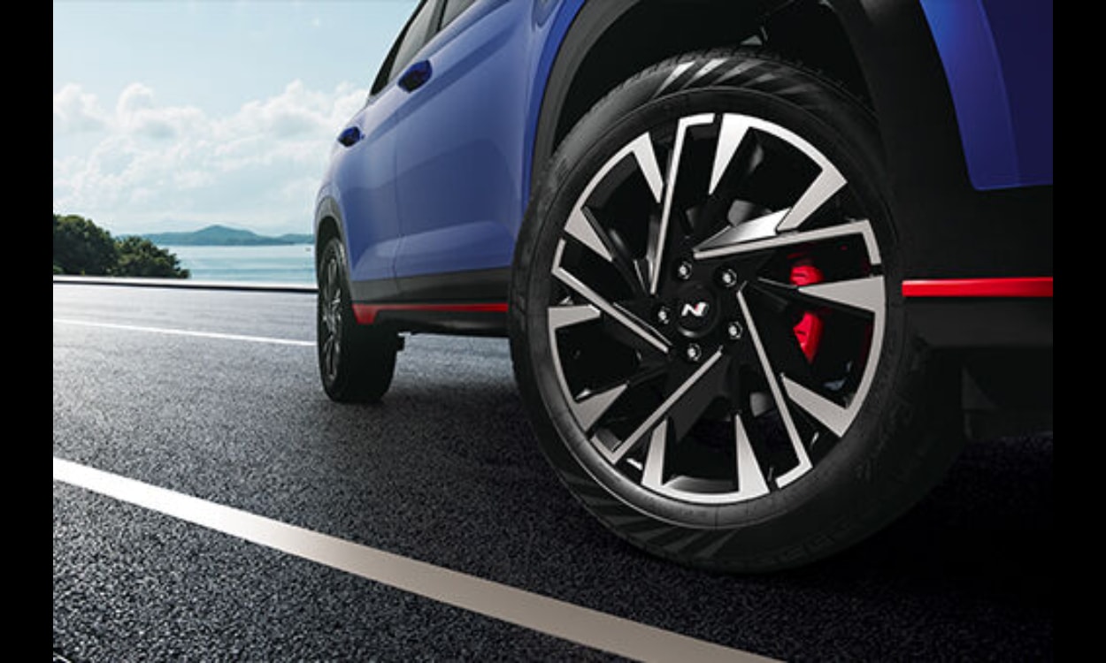 Creta N Line Exterior Small Tyre Creta N Line Exterior Small Tyre images