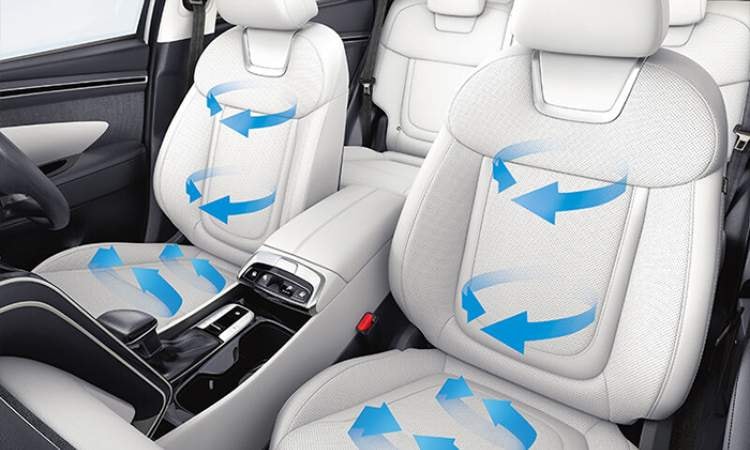 10-way power adjustable ventilated & heated driver seat with memory function 10-way power adjustable ventilated & heated driver seat with memory function